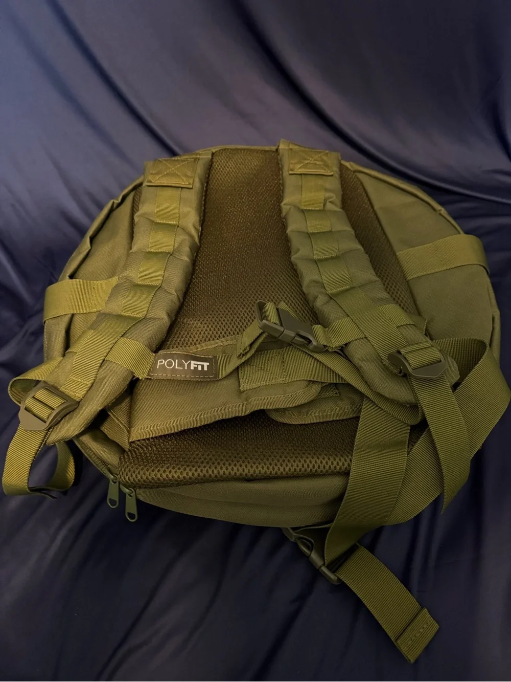 NWT, POLYFIT, PL8 Backpack for Olympic Weight Plates, Olive Green